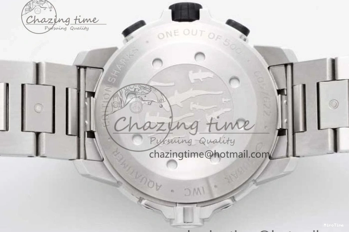 MIROTIME 0205 EasyCare Aquatimer Chrono SS V6SF 1:1 Best Edition Gray Dial on SS Bracelet A 7035